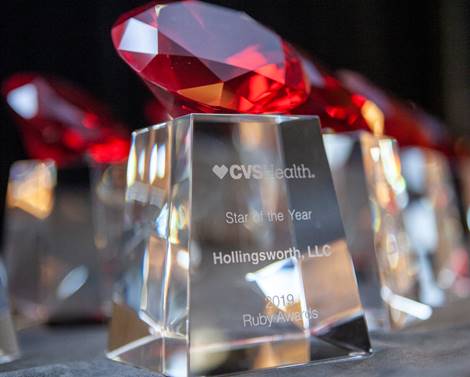 hollingsworth cvs health ruby award 2019